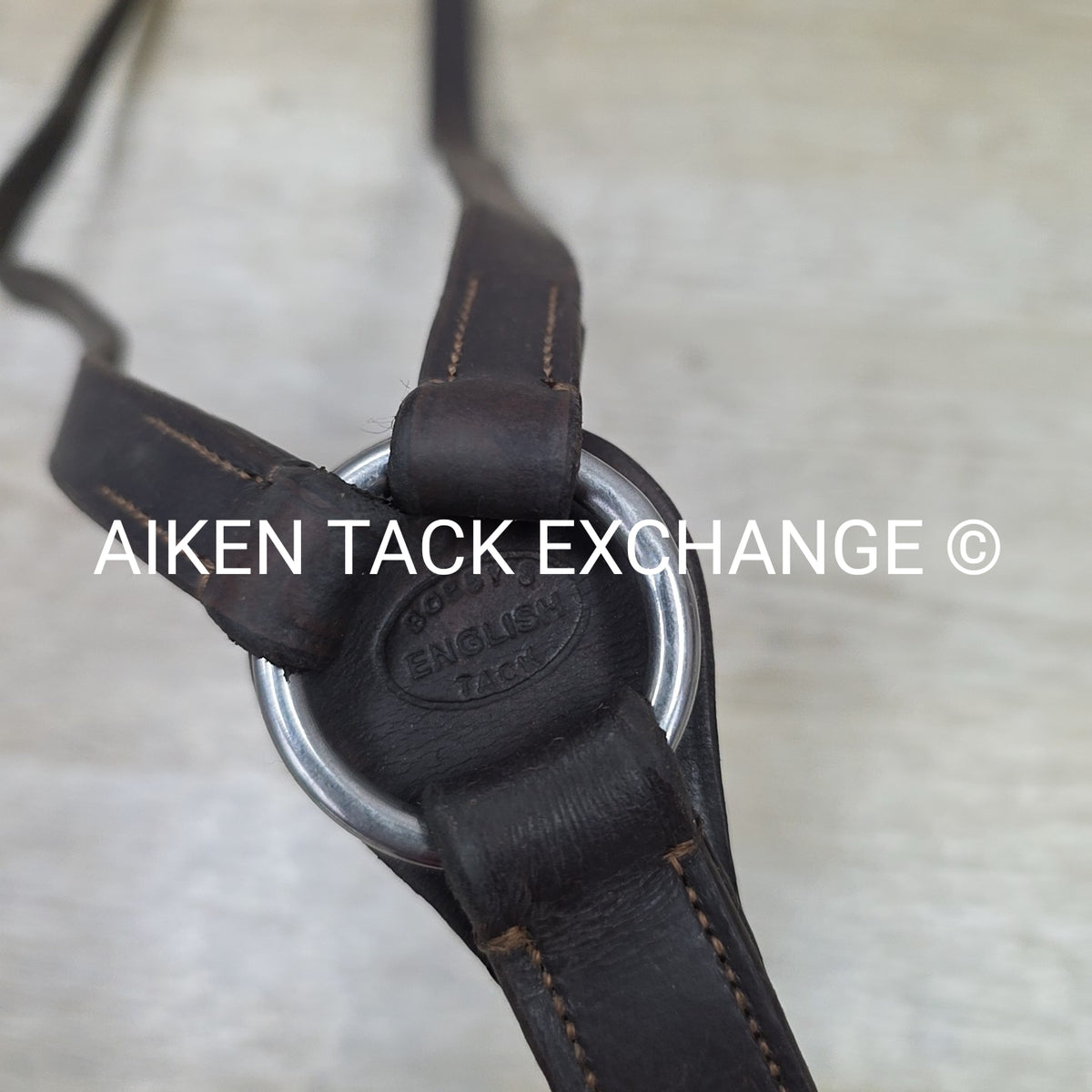 BARGAIN BUNDLE: Nunn Finer Neck Strap & Bobby's English Tack Breastplate, Brown,