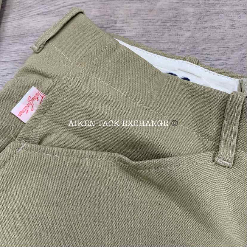 BARGAIN BUNDLE: 2 Pairs Tailored Sportsman Side Zip Knee Patch Breeches, Size 32