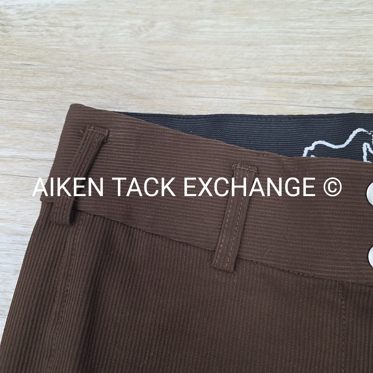 Goode Rider Ribbed Full Seat Breeches, Size 26