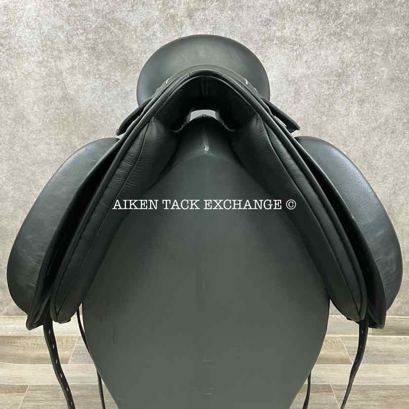 2023 Custom Saddlery Wolfgang Solo Dressage Saddle, 17.5" Seat, Adjustable Tree, Wool Flocked Panels