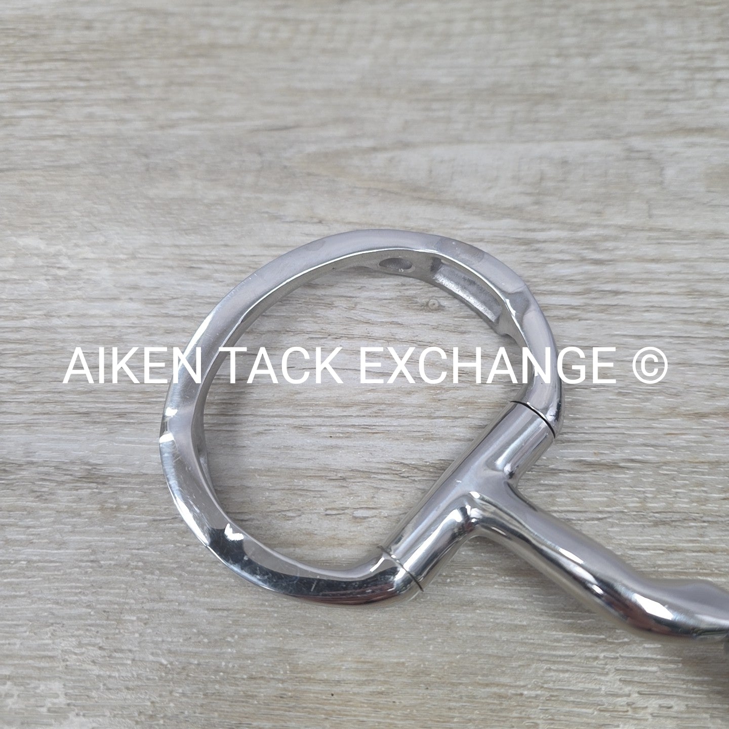 Myler Eggbutt with Hooks and Mullen Forward Tilt Low Ported Brrel MB 36 5"