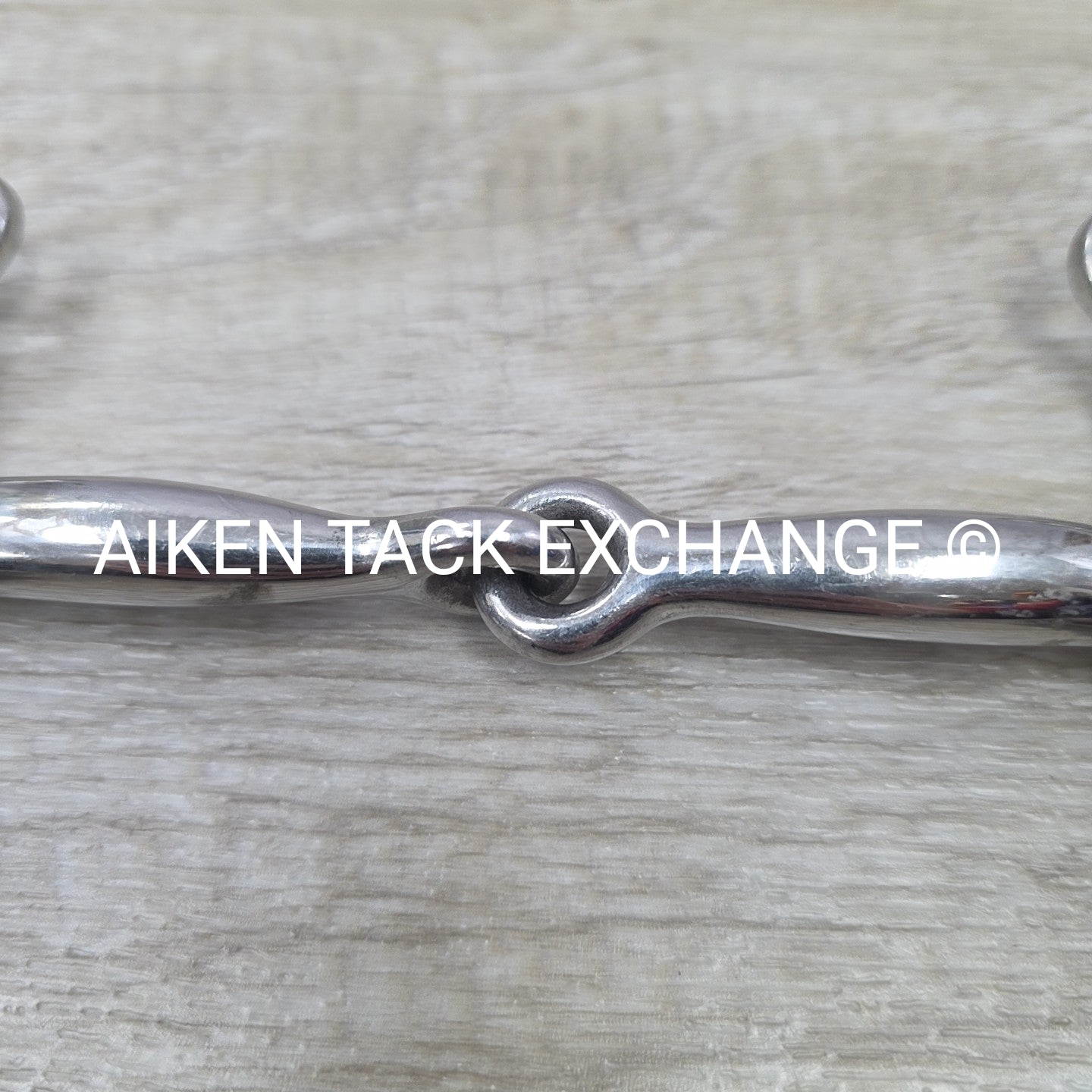 State Line Tack Single Joint Uxeter Kimberwick 5" (No Hooks & Chain)