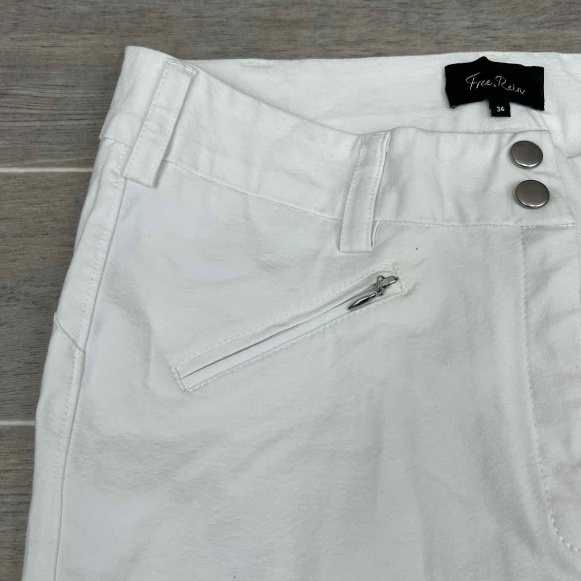 Free x Rein Hunt Pant Knee Patch Breeches, Size 34
