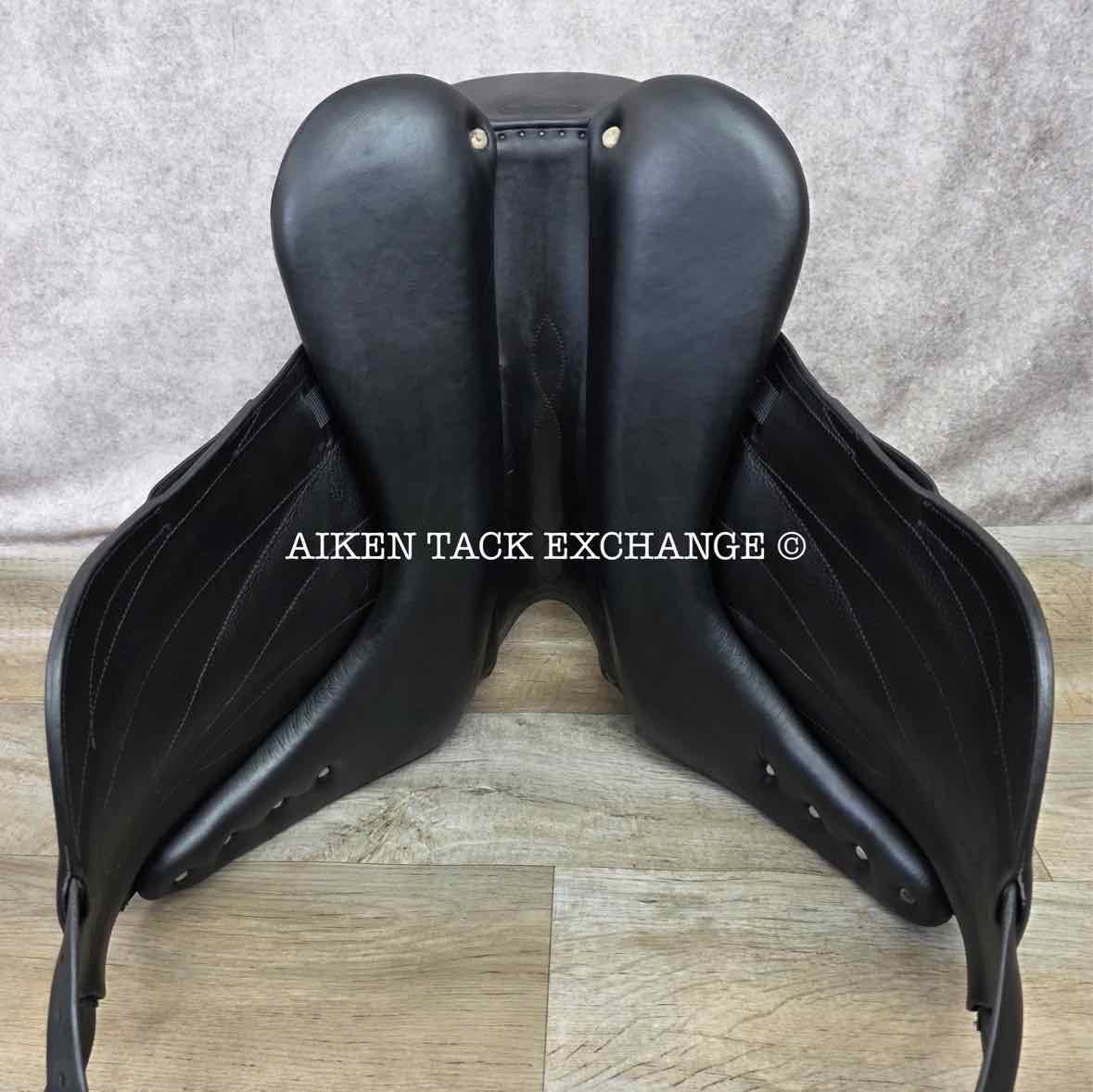2014 Antares Concept Monoflap Dressage Saddle, 18" Seat, 3R Flap, Medium Wide Tree, Foam Panels, Full Buffalo Leather