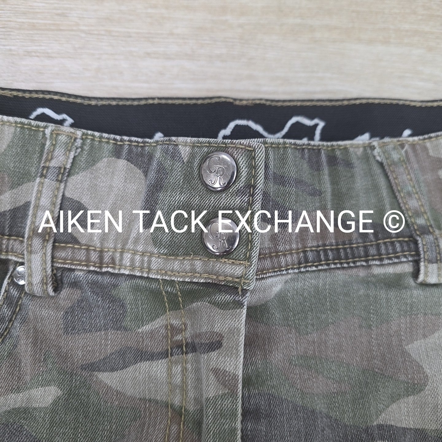 Goode Rider Full Seat Camo Breeches, Women's 30 Long