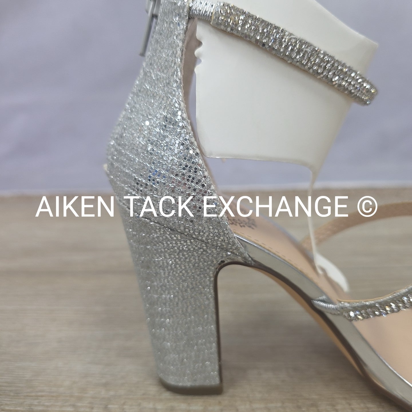 I.Miller Silver Heels, Size 7