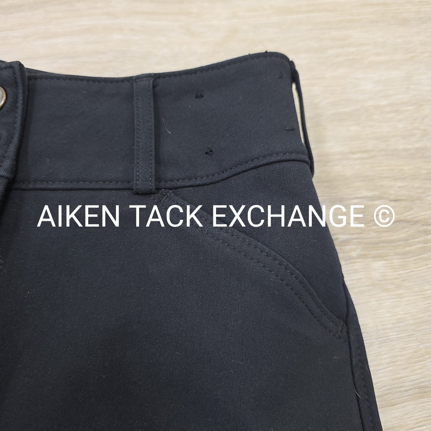 Tailored Sportsman Trophy Hunter Knee Patch Sock Bottom Breeches, Size 26