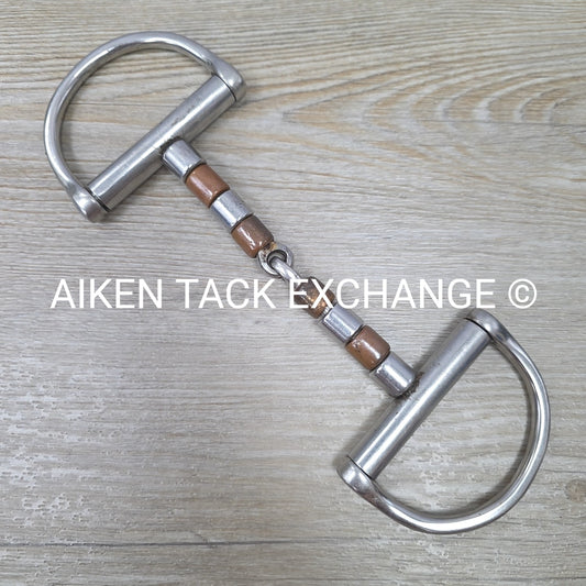 Single Joint D Ring with Copper Rollers 4.75"