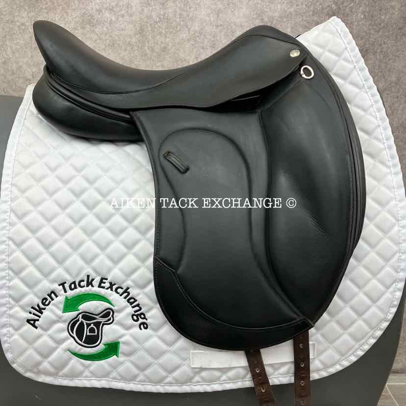 **SOLD** 2010 Stackhouse Legado Monoflap Dressage Saddle, 17.5" Seat, Medium Narrow Tree