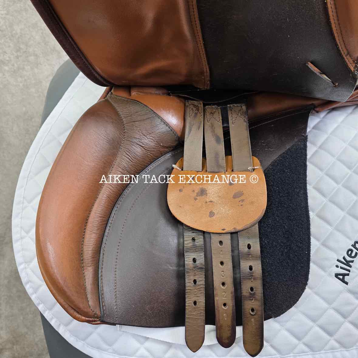 2013 Custom Saddlery Americana All Purpose Saddle, 18" Seat, Adjustable Tree, Wool Flocked Panels