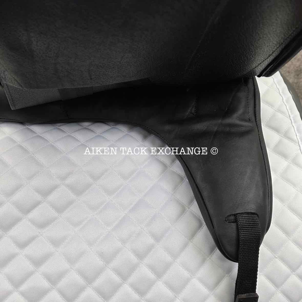 2022 Tempi H Monoflap Dressage Saddle, 18" Seat, M/MW Tree, Wool Flocked Panels