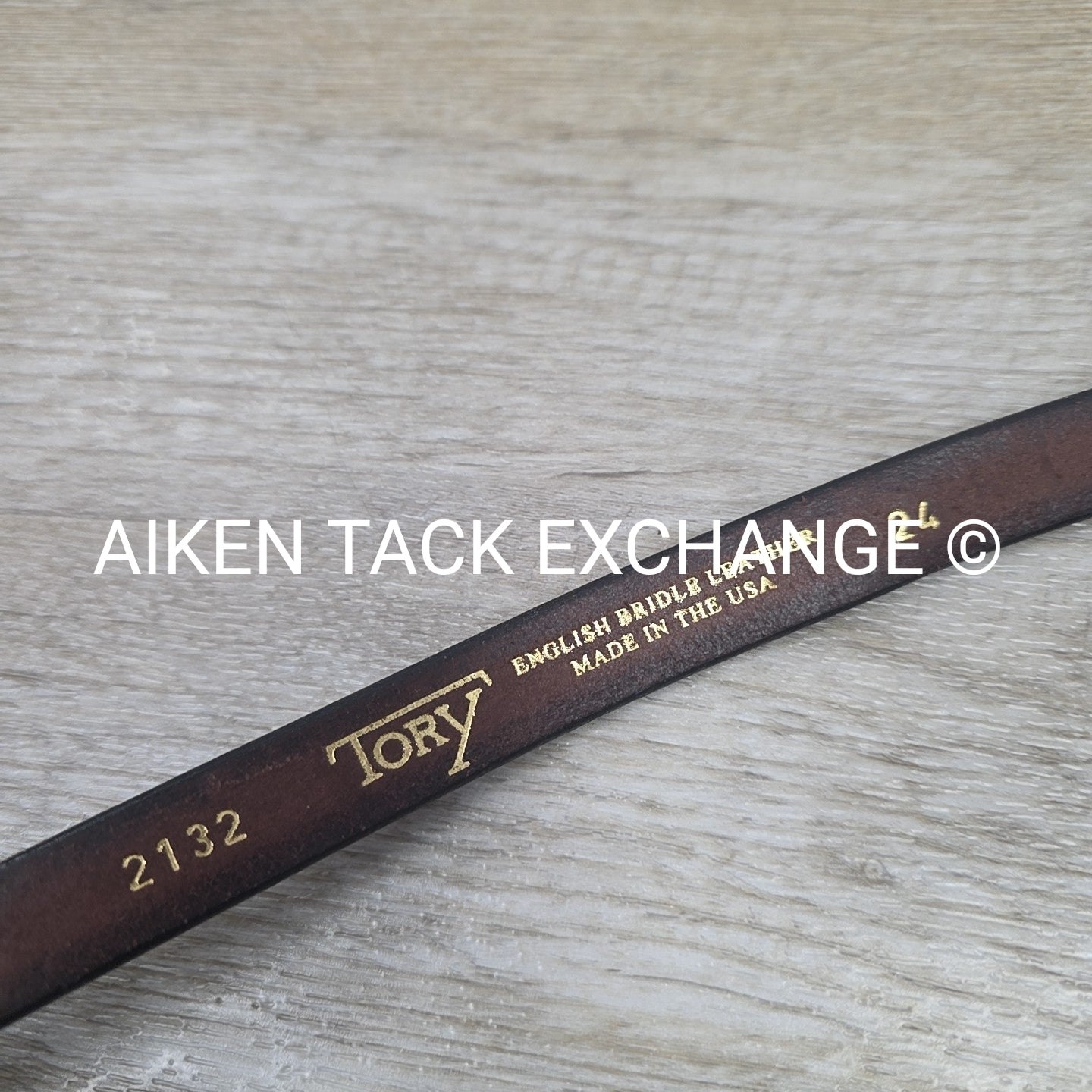 Tory Leather Belt, Brown, 24