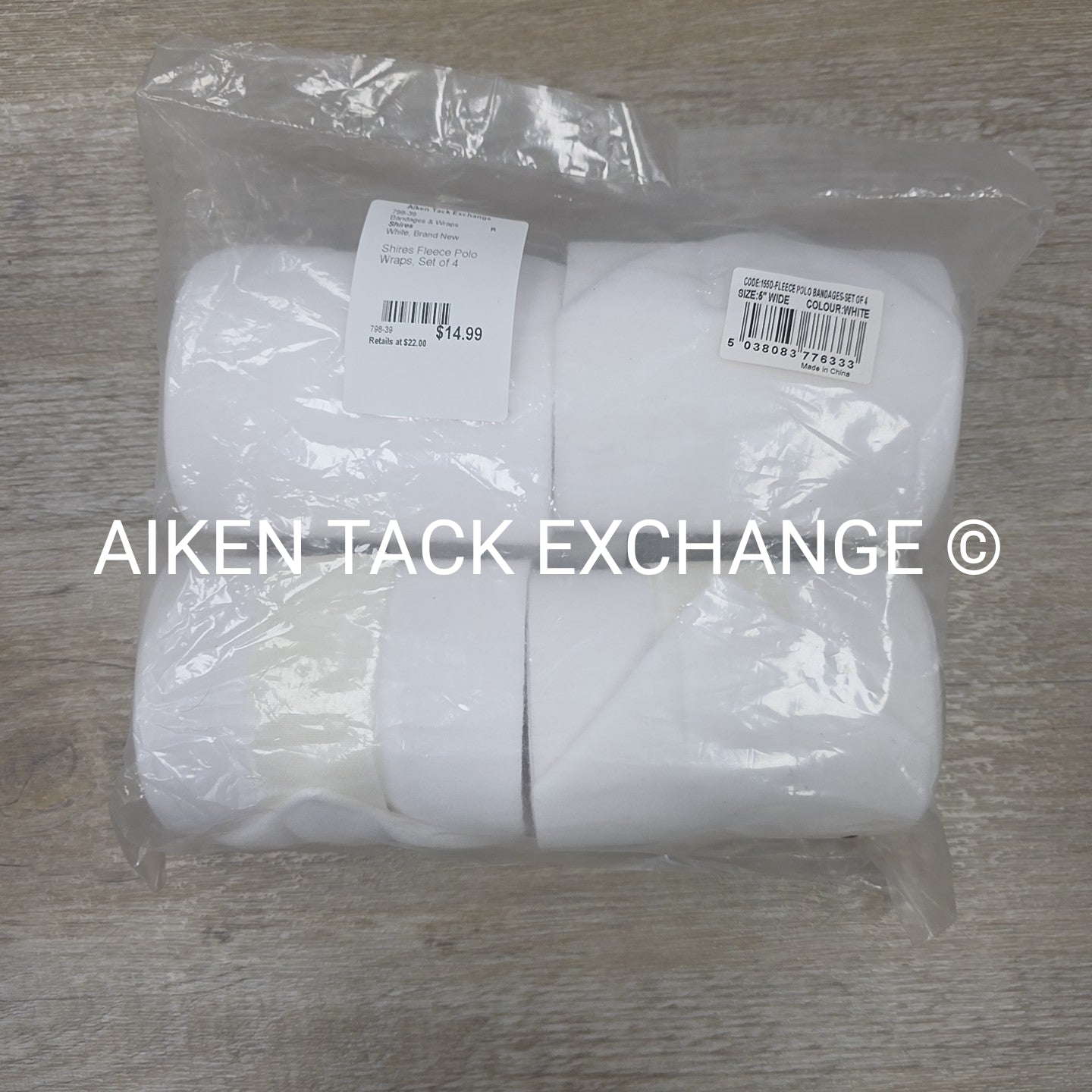 Shires Fleece Polo Wraps, Set of 4
