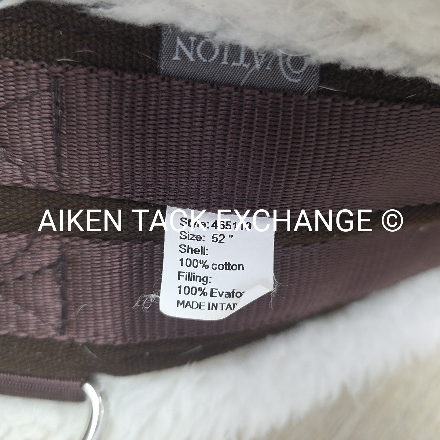 Ovation Fleece Dry-Tex Double End Elastic Girth, 52"