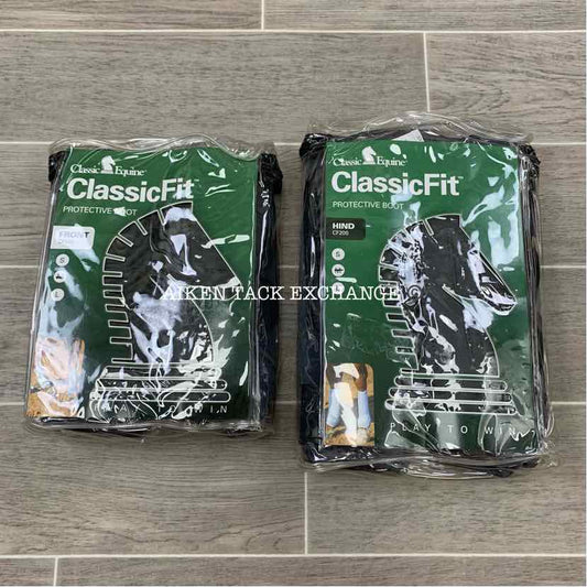 Classic Equine ClassicFit Horse Boots, Set of 4, Front & Hind, Size Medium