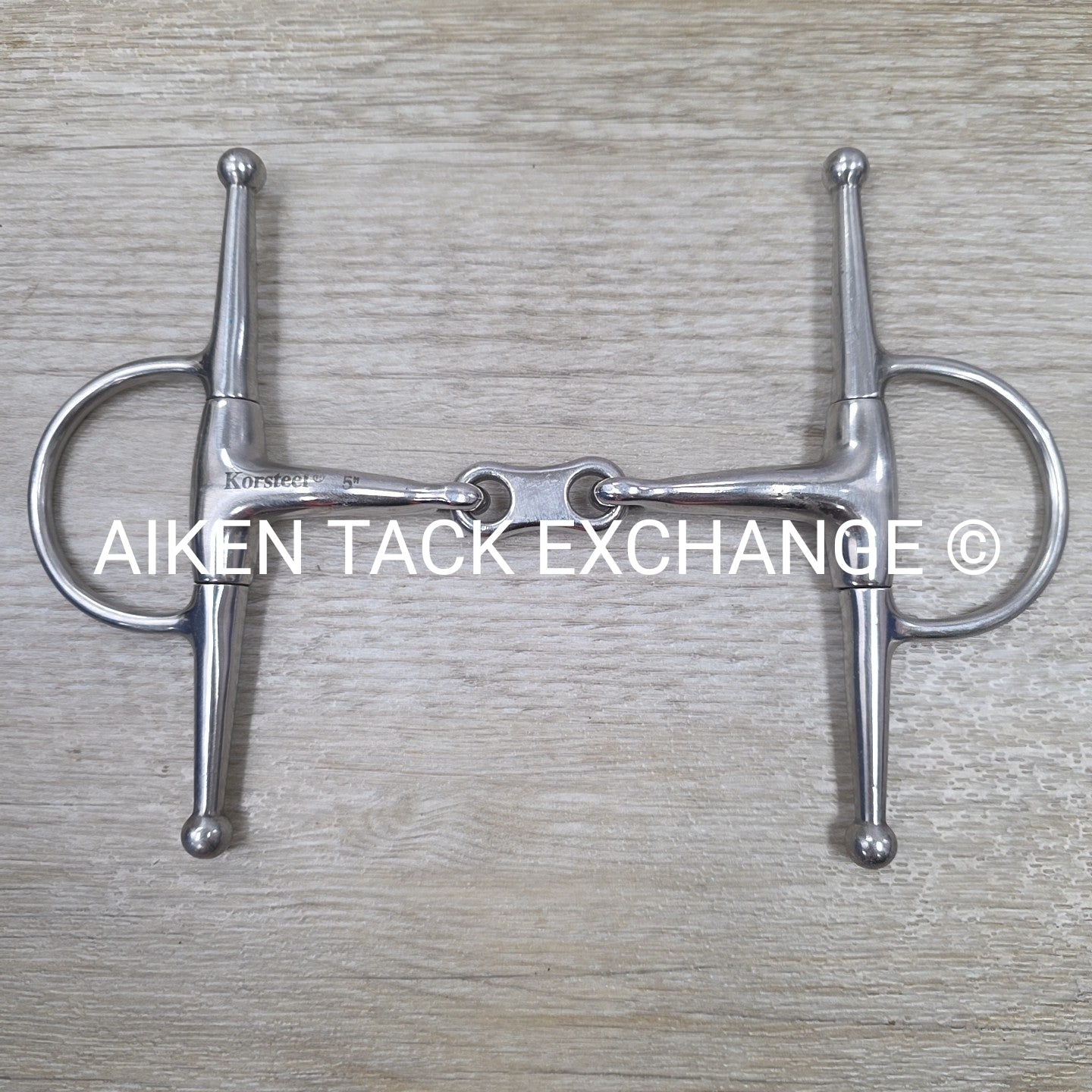 Korsteel French Link Full Cheek Bit 5"