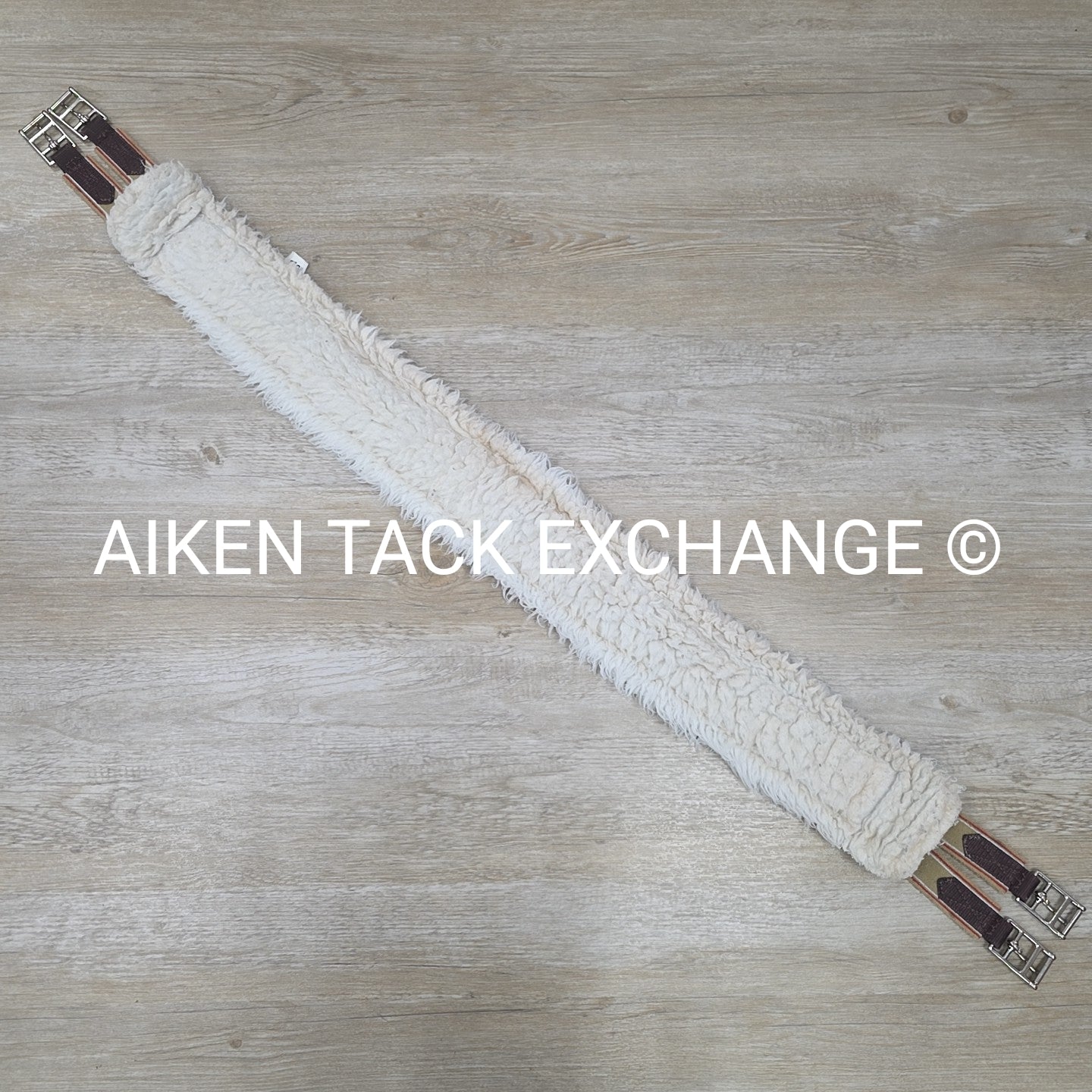 Ovation Fleece Lined Double End Elastic Girth, 52"