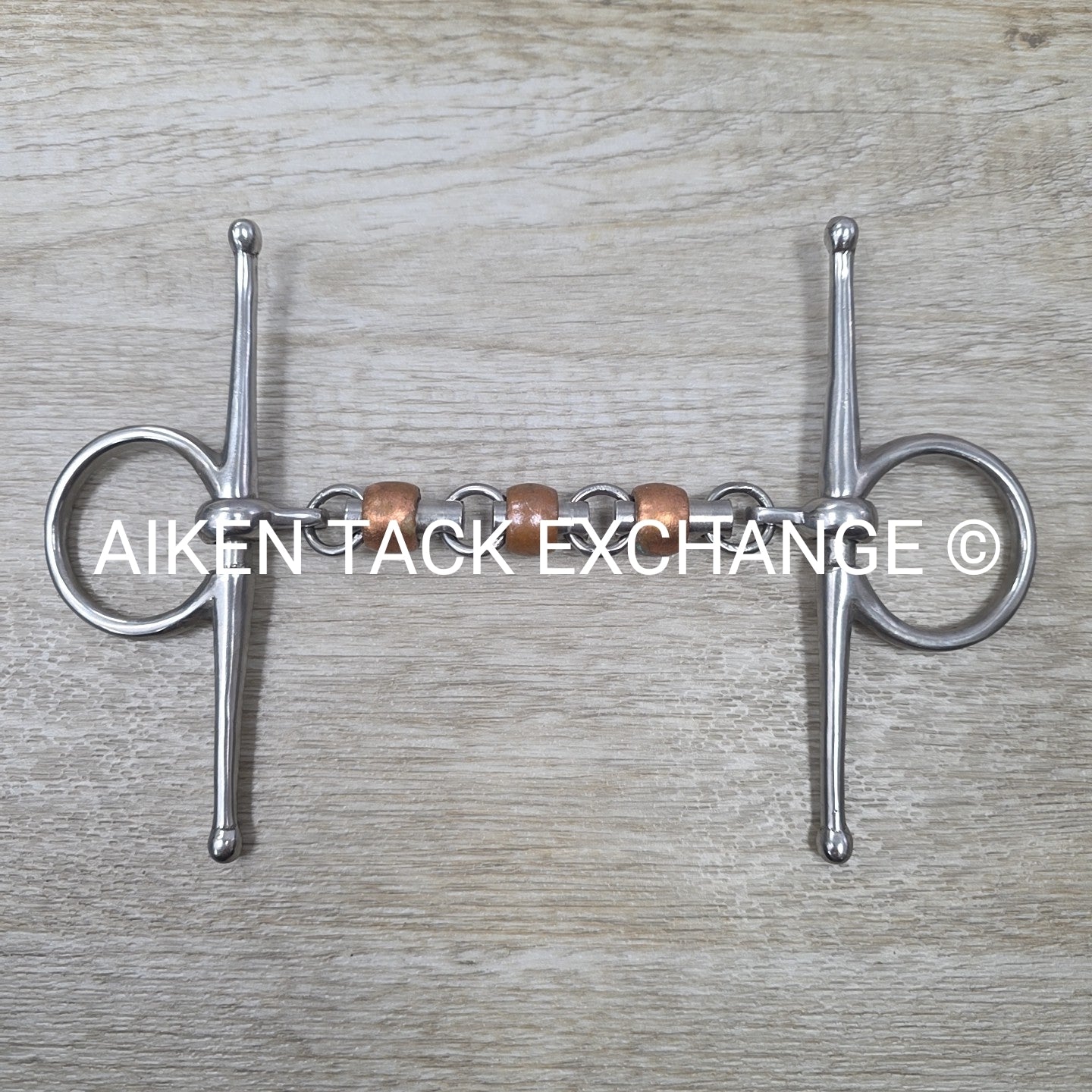 Multi Ring Copper Roller Full Cheek Bit 5.25"