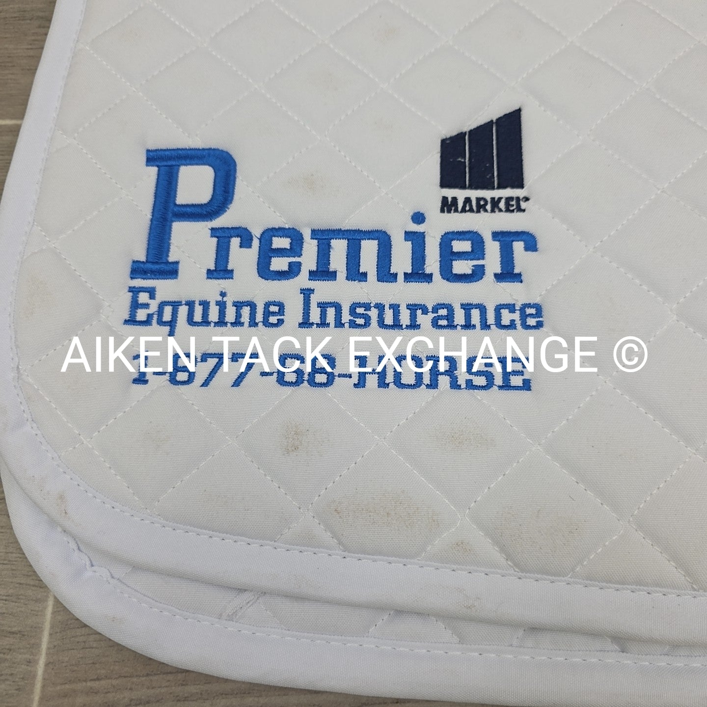 BARGAIN BUNDLE: 2 Dover Saddlery All Purpose Saddle Pads, Has Custom Embroidery