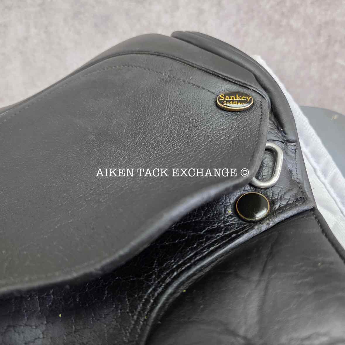 Sankey Balmoral Endurance All Purpose Saddle, 17.5" Seat, Medium Wide Tree, Wool Flocked Panels