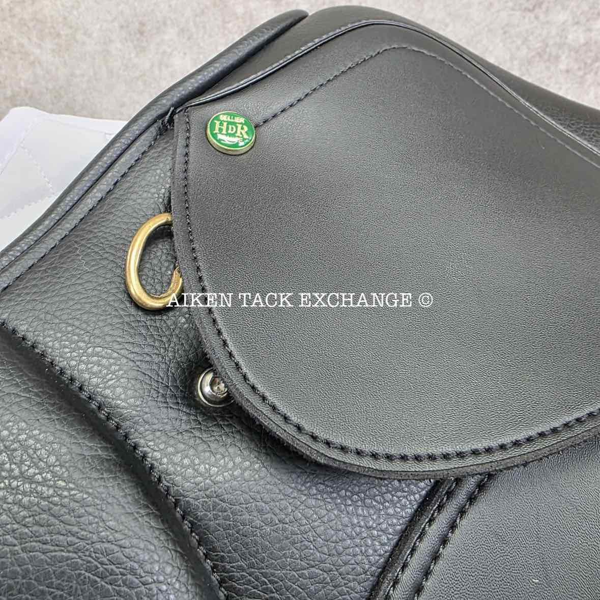 **SOLD** HDR - Henri de Rivel Vegan-X IGP All Purpose Saddle, 15.75" Seat, Adjustable Tree - Changeable Gullet, Wool Flocked Panels