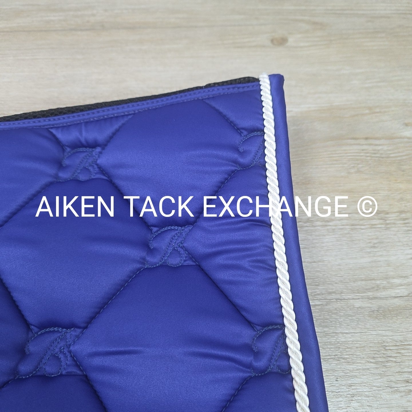 Bates Dressage Saddle Pad with Logo Embroidery - Size Full
