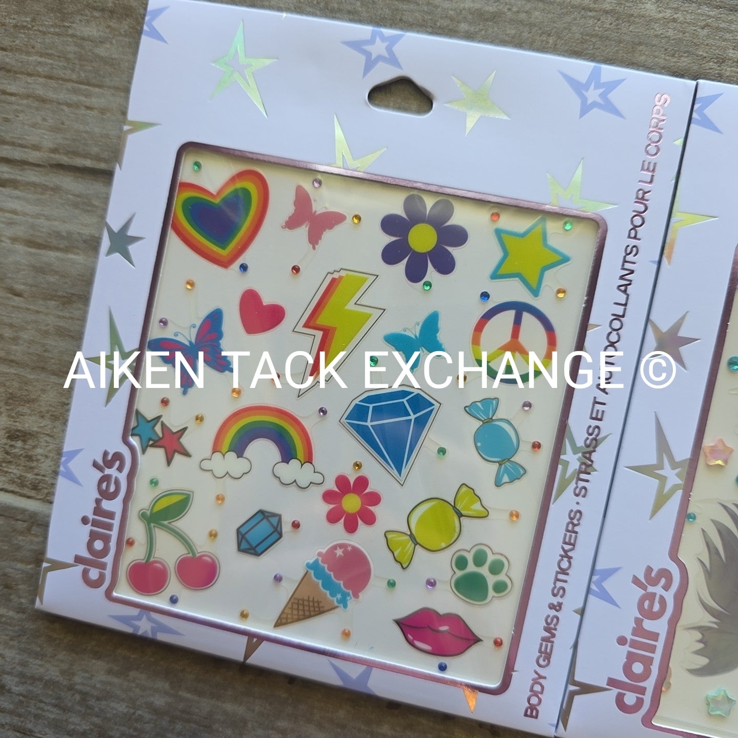 Claire's Body Gem + Sticker Sets - 2 Total