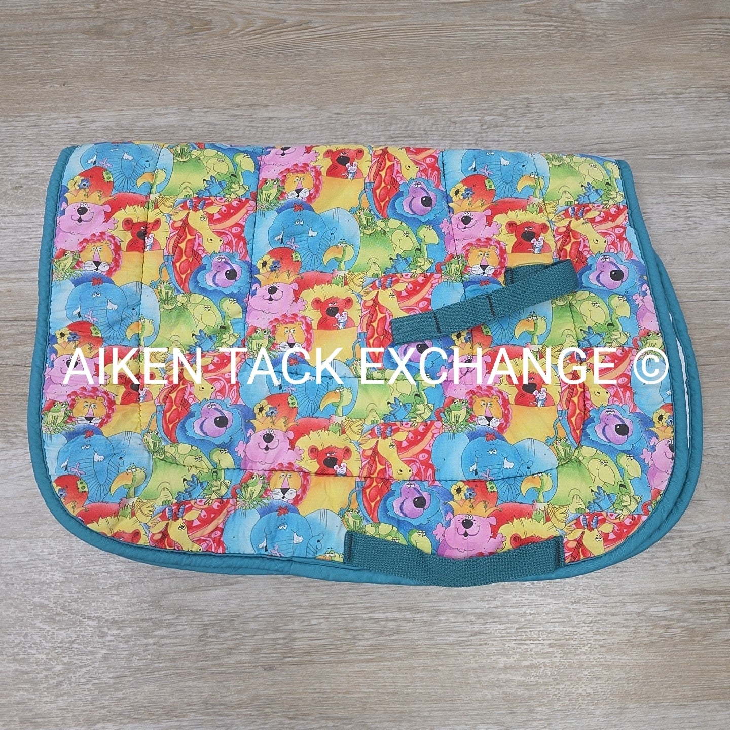 Wilker's Cartoon All Purpose Saddle Pad, Size Pony