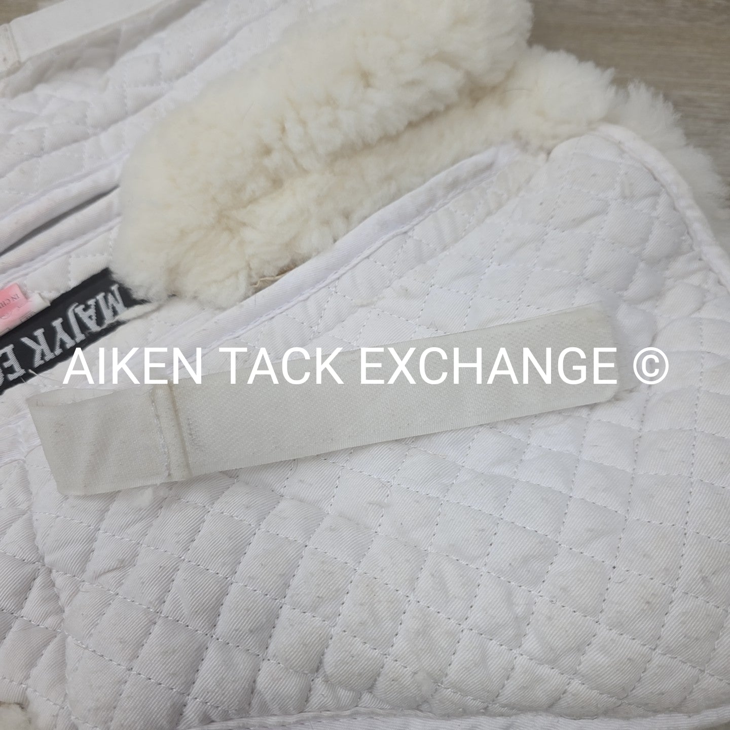 Majyk Equipe Ergonomics Correction Sheepskin Half Pad with Impact Shims, Size Me