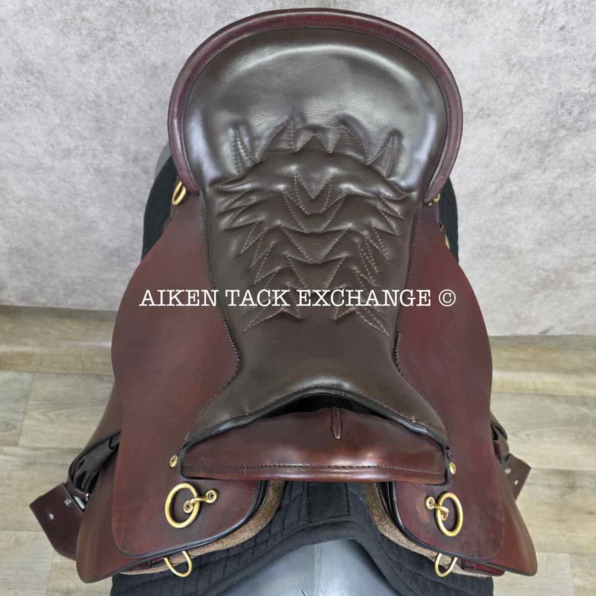 **SOLD** 2008 Tucker 146 River Plantation Endurance Trail Saddle, 17.5" Seat, Medium Tree - Semi QH Bars