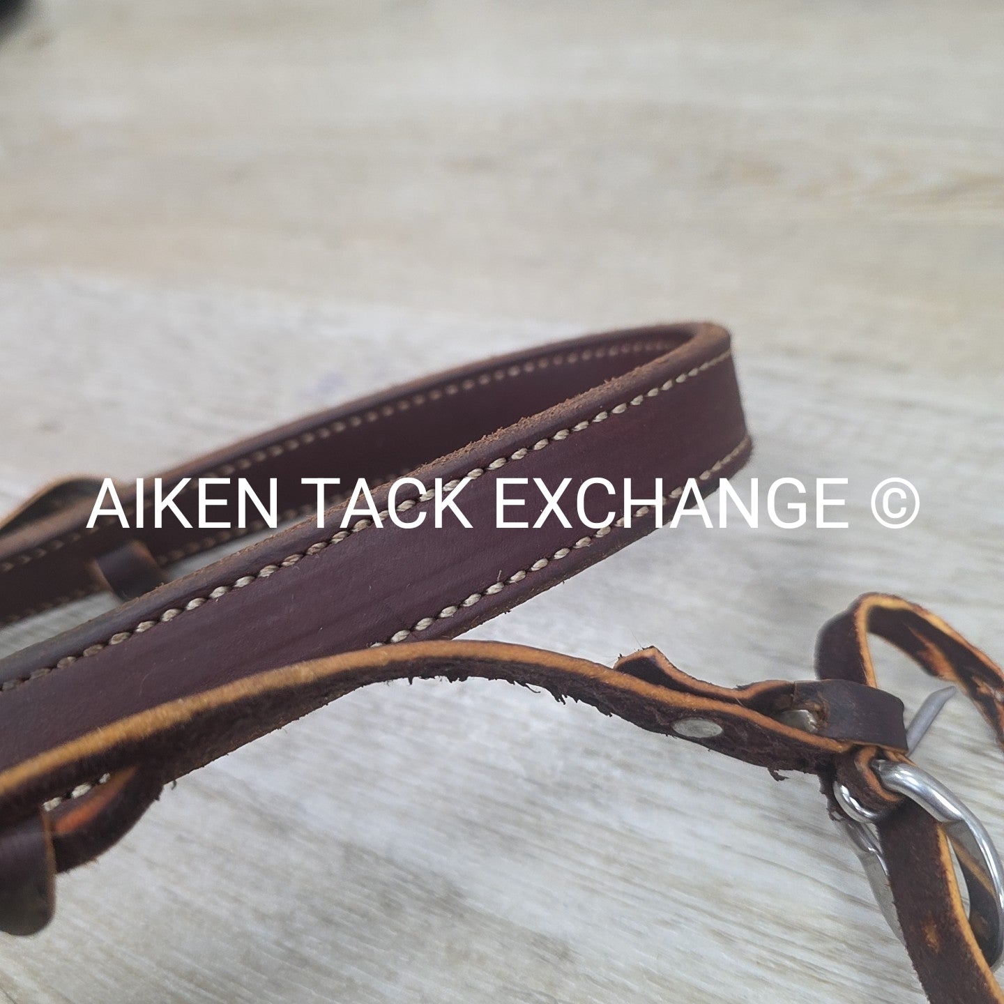 Weaver Leather Noseband with Tie Down Strap