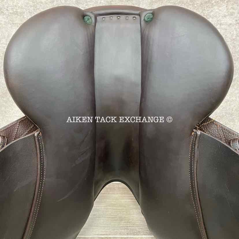 2018 CWD SE10 Close Contact Jump Saddle, 16" Seat, 2K Flap, MW Tree, Foam Panels, Full Buffalo Leather