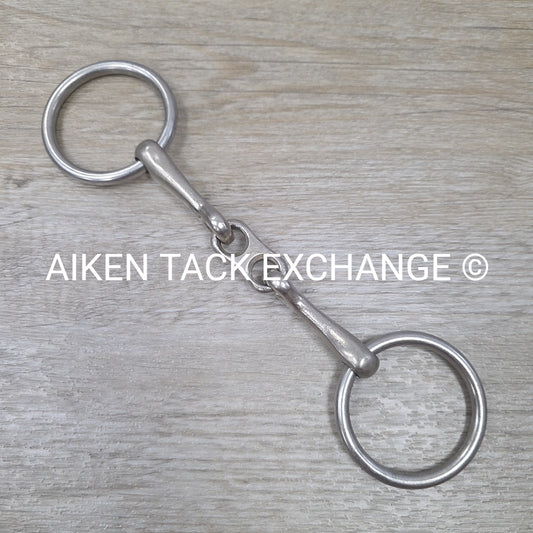 Double Joint French Link Bradoon Bit 4.75"