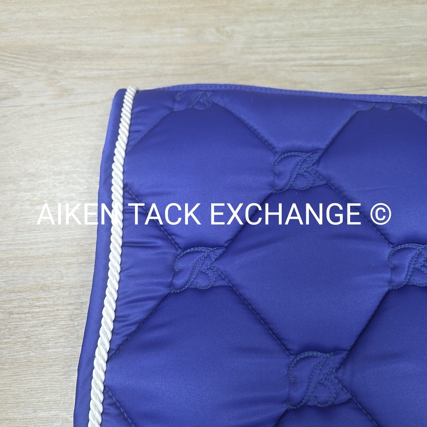 Bates Dressage Saddle Pad with Logo Embroidery - Size Full