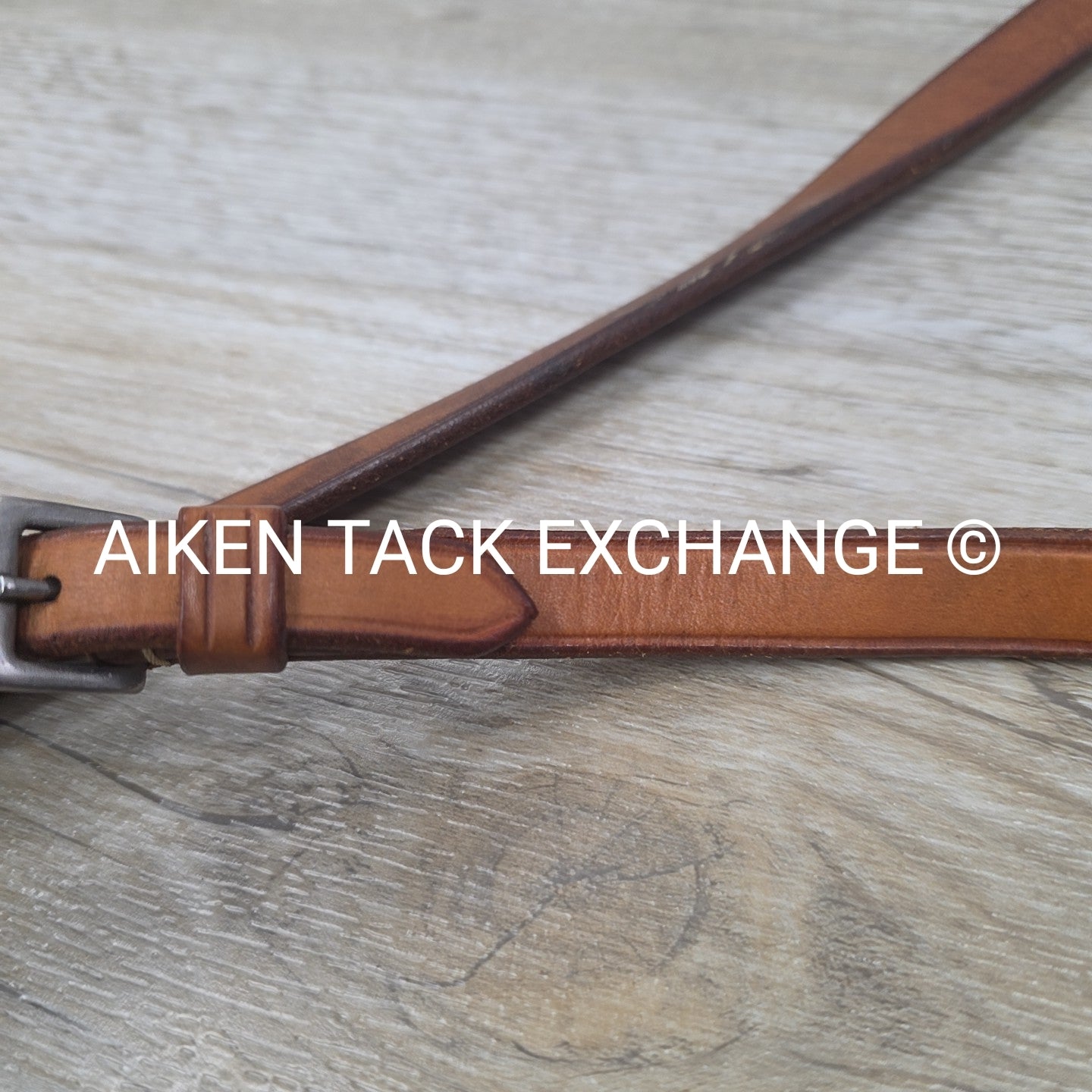 The Tackeria Flat Reins, Brown, 53"