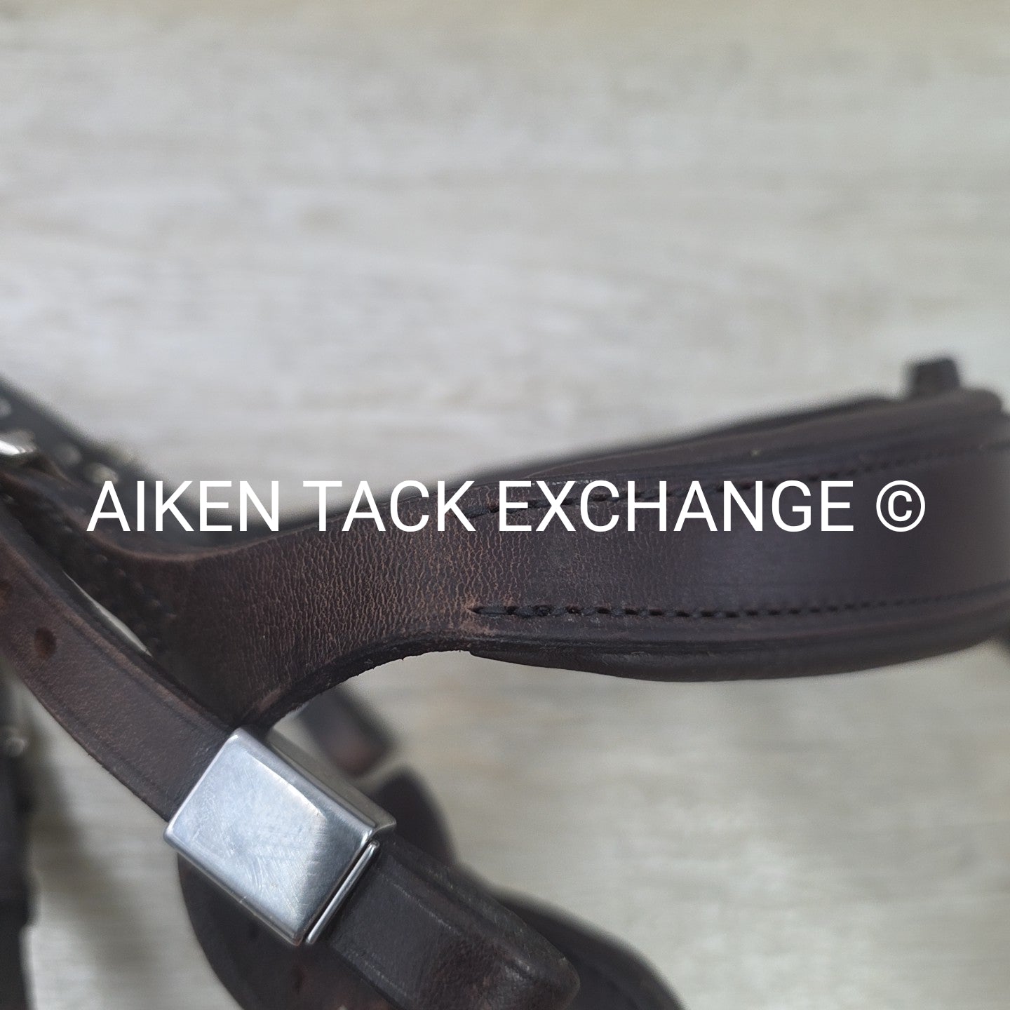 Stubben Slide & Lock Freedom II Bridle, No Reins, Brown, Size Full