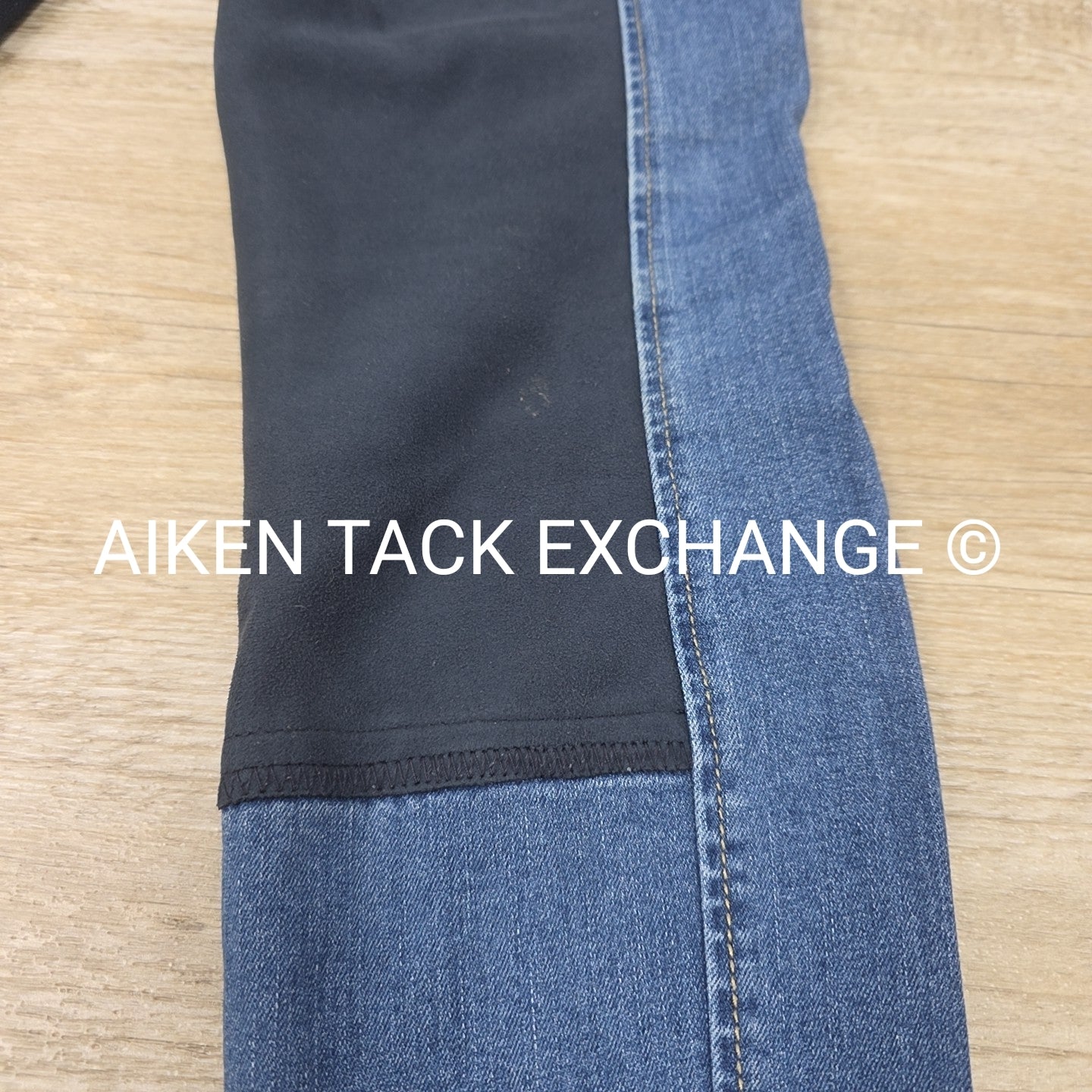 Goode Rider Denim Full Seat Breeches, Size 28