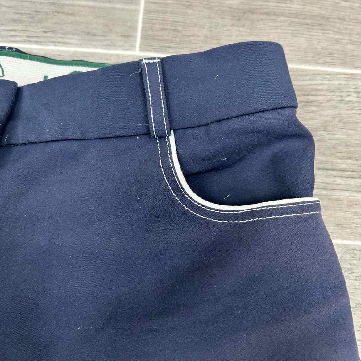 KL Select USG "Lara" Silicone Grip Knee Patch Breeches, Size 26 L