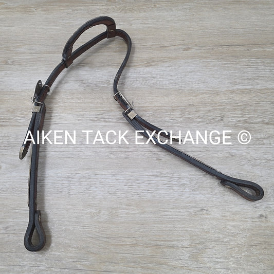 One Ear Headstall, Brown, No Reins