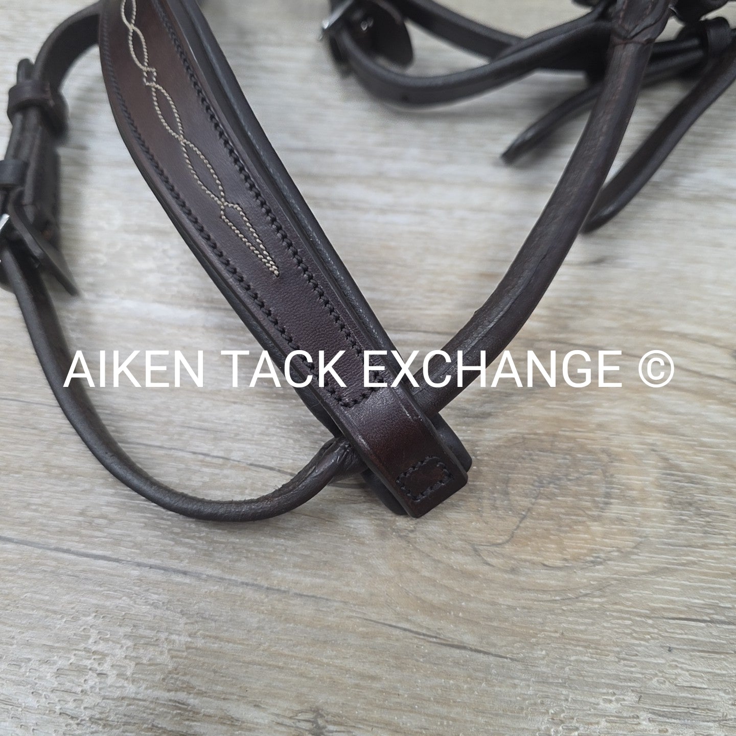 Collegiate ComFiTec Bridle with Reins, Brown, Size Cob