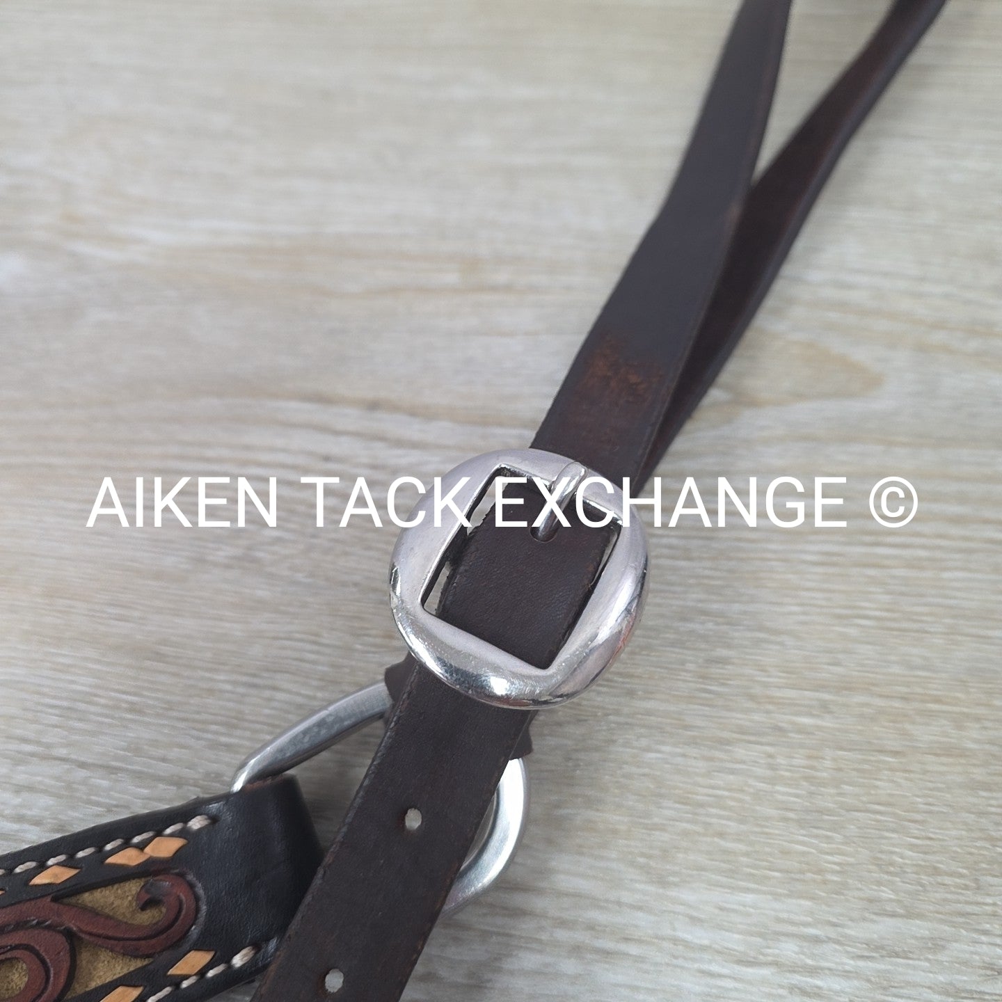 Circle Y Tooled Breastcollar, Size Full/Horse