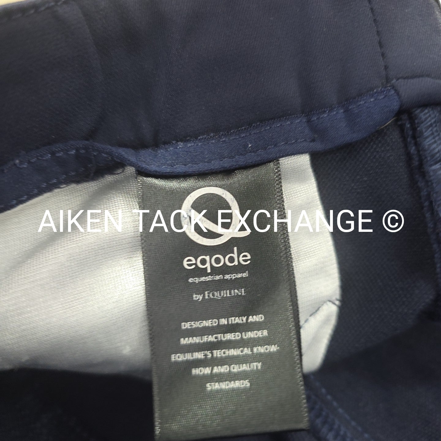 Equiline Eqode Silicone Grip Knee Patch Breeches, Size 26