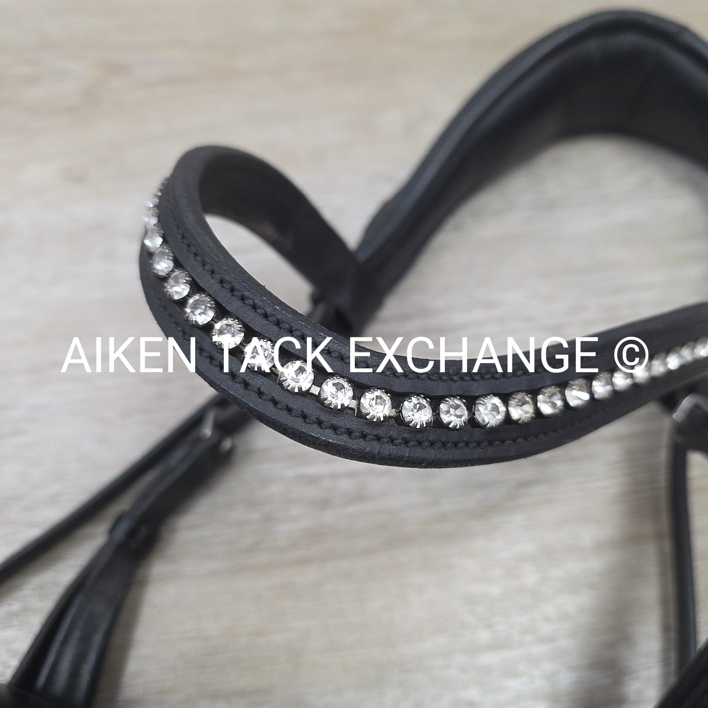 Tota Comfort System Drop Noseband Bridle, No Reins, Black, Size Full