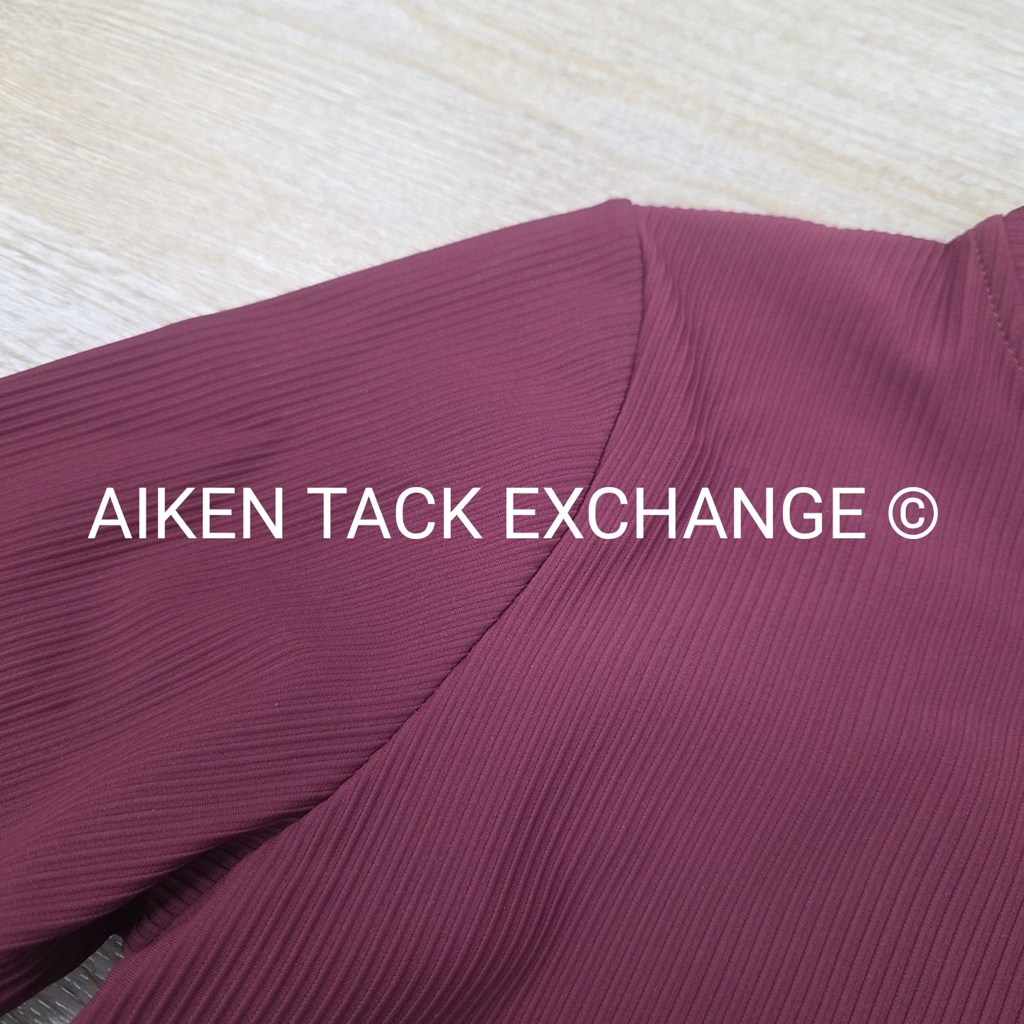 Lauria Garrelli Livigno Ribbed Long Sleeve Top, Size Medium