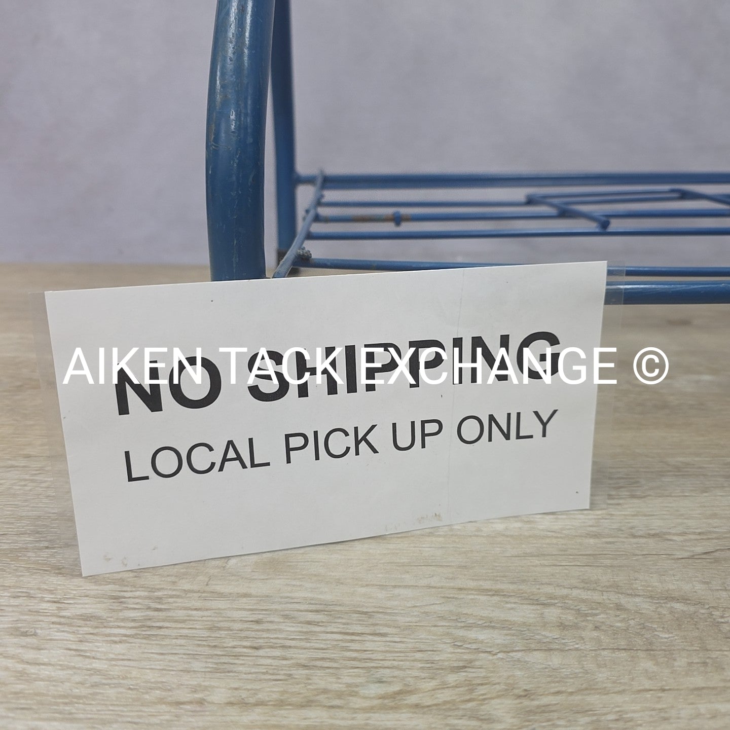 Folding Metal Saddle Rack