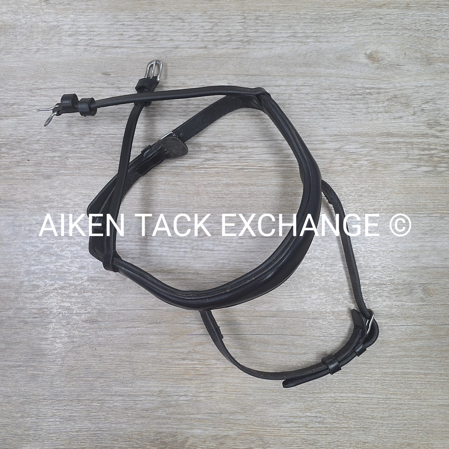 Anatomic Flash Noseband for Monocrown Bridle, Black, Size Full
