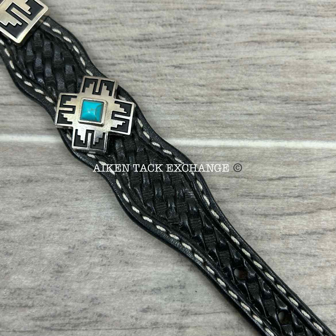 Rodeo Drive Leather Collar, 12"