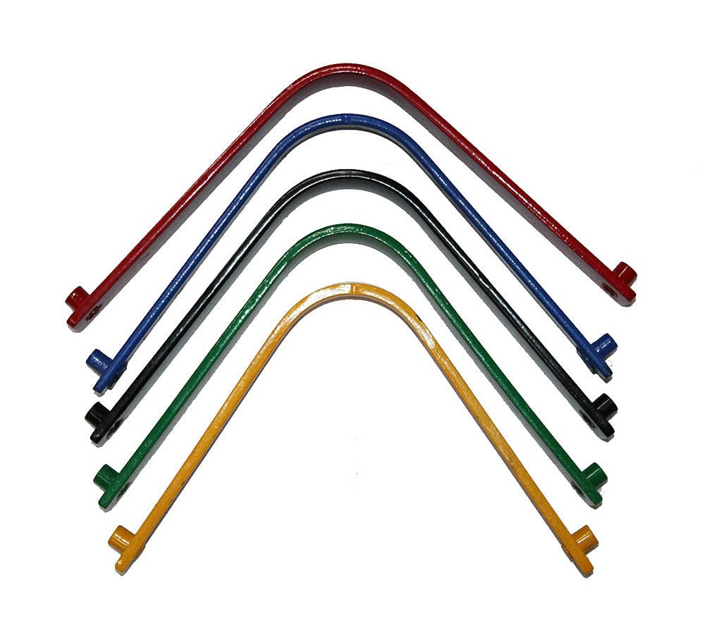 Henri De Rivel Adjustable Gullets Plates For Saddles: Green / Regular