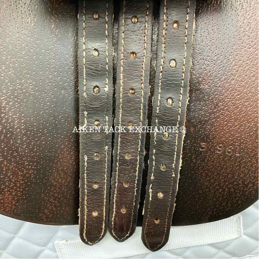 Bruno De Heusch - BDH Close Contact Jump Saddle, 17" Seat, Medium Tree, Foam Panels