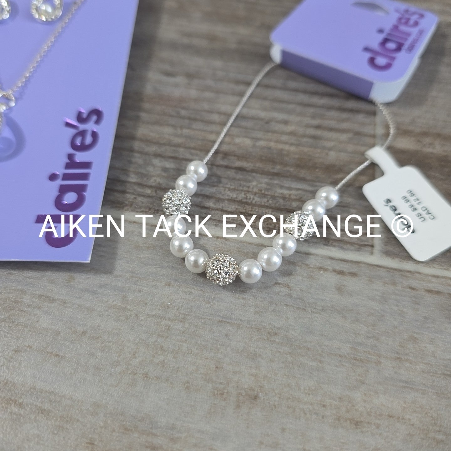 Claire's Bundle - 1 Bracelet, 1 Necklace, 1 Pair of Earrings